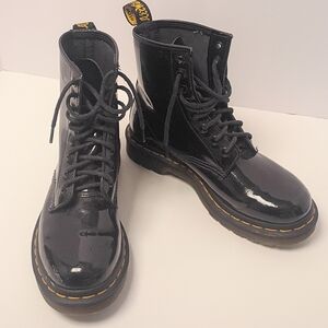 Dr. Martens Black Combat Boots